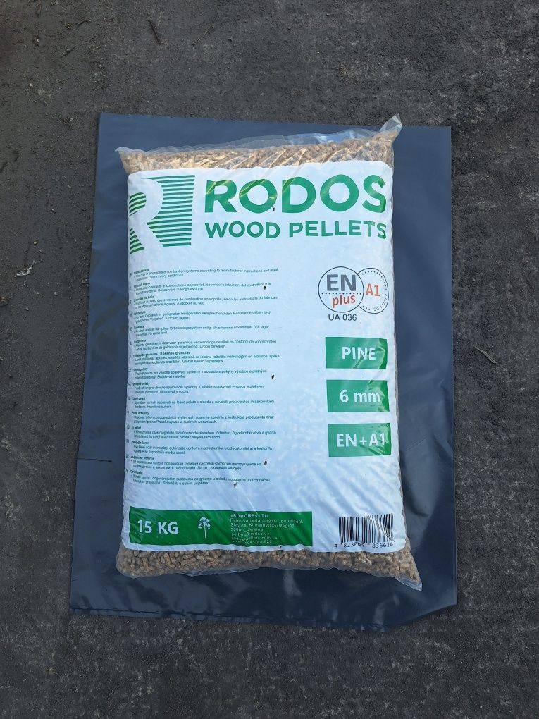 Pellet RODOS dębowo-sosnowy 1050kg