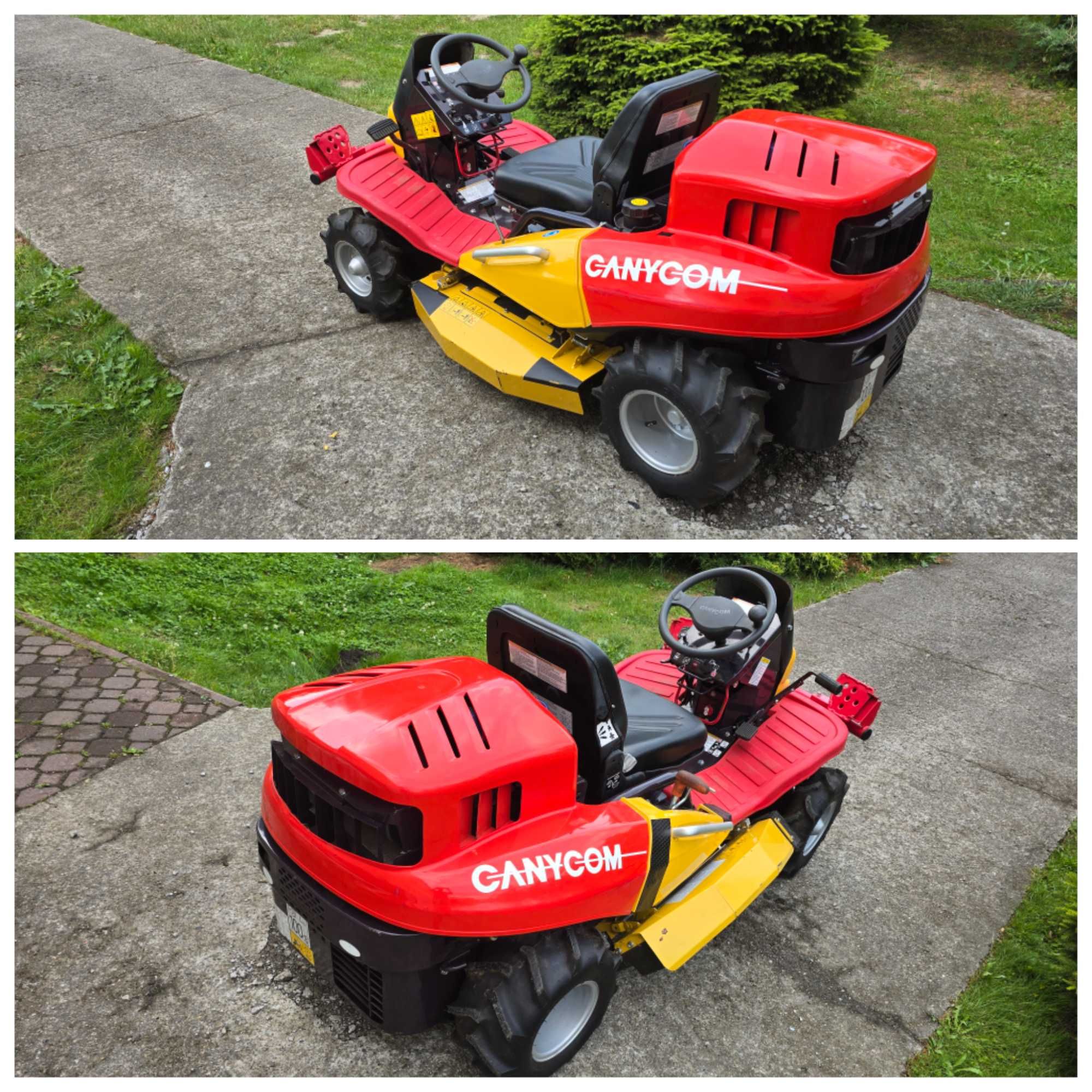 Traktorek kosiarka KARCZOWNICA Canycom AS 4x4 22KM Yamaha 2023/24 3MTH