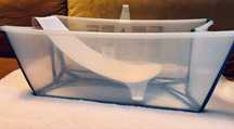 Wanienka Stokke Flexi Bath + leżaczek