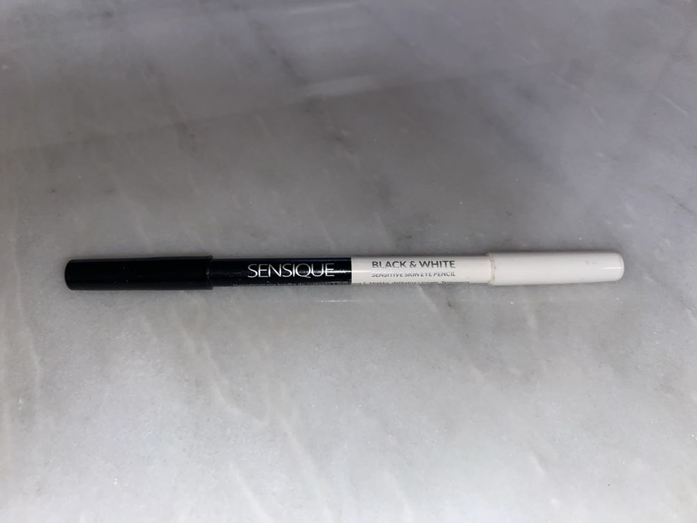 Kredka do oczu Sensique duo black/white eye pencil