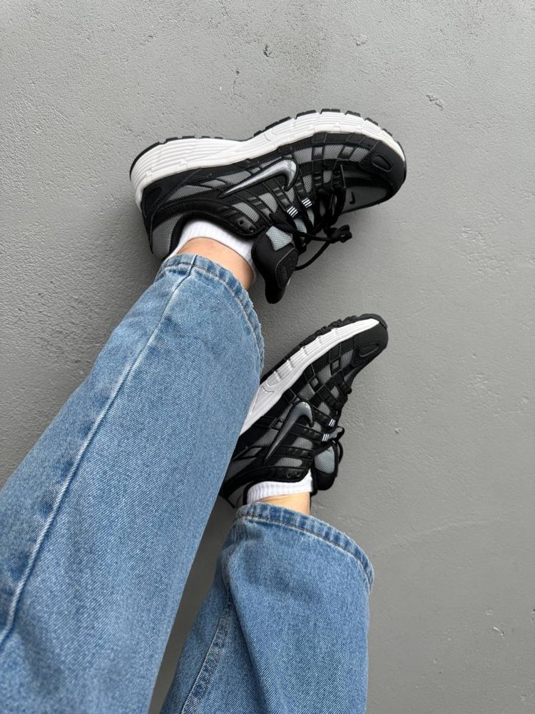 Чоловічі кросівки Nike P-6000 Black/White | найк п-6000