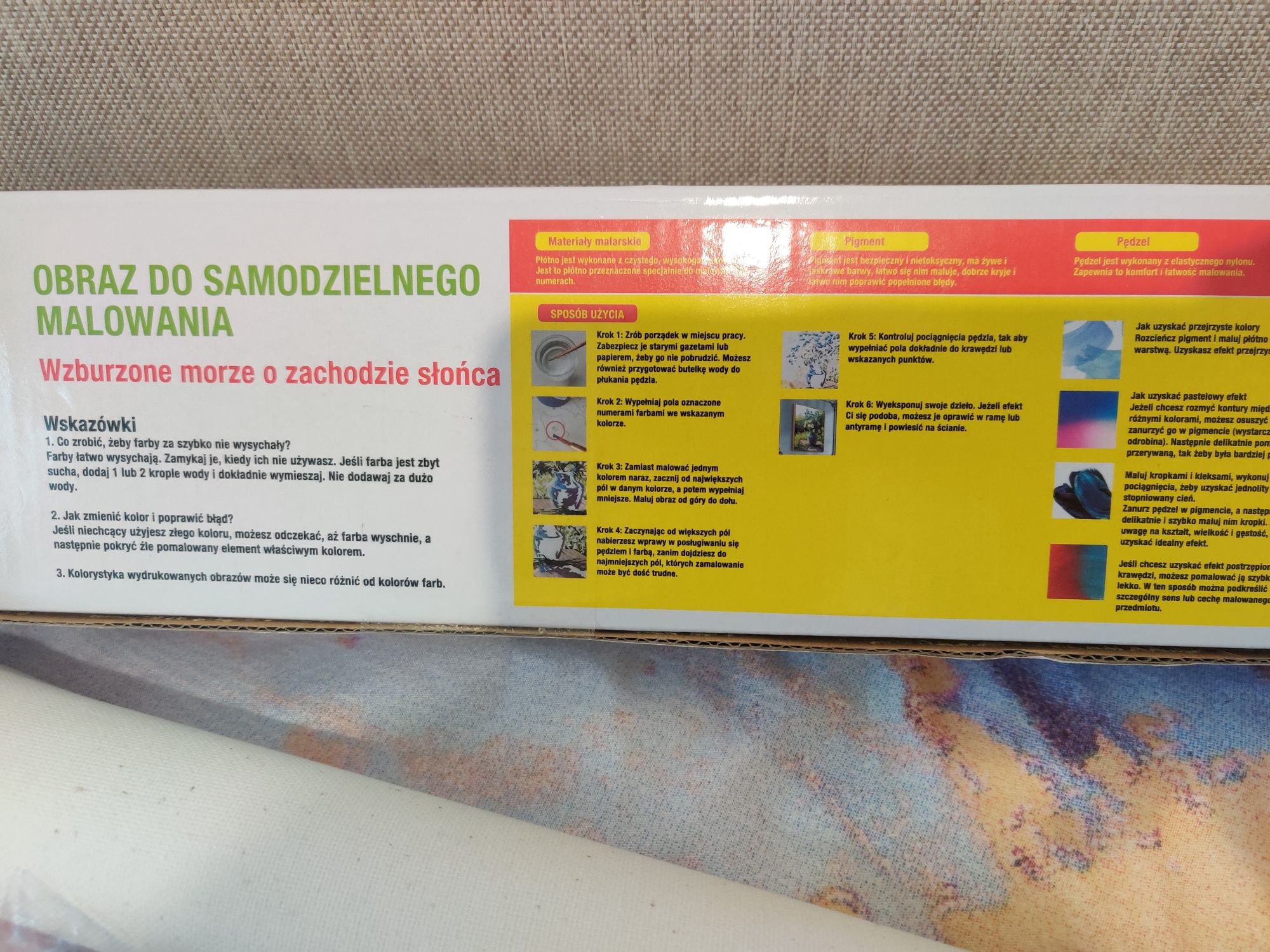 Obraz do samodzielnego malowania