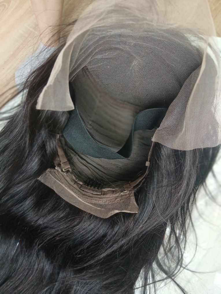 -80 procent lace front Peruka z naturalnych prawdziwych włosów