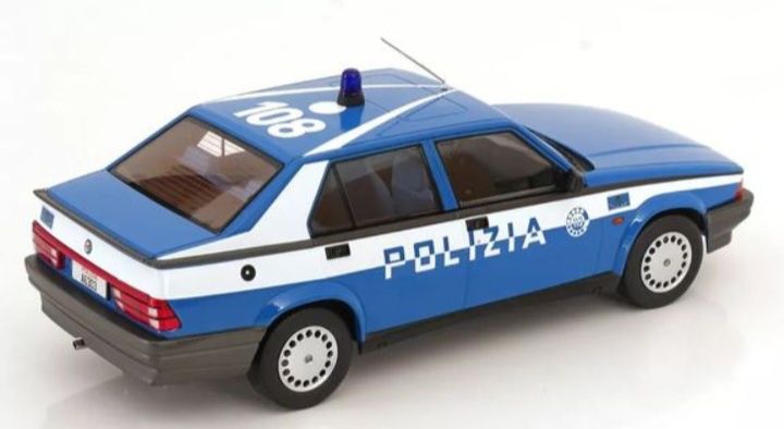 Alfa romeo 75 policia