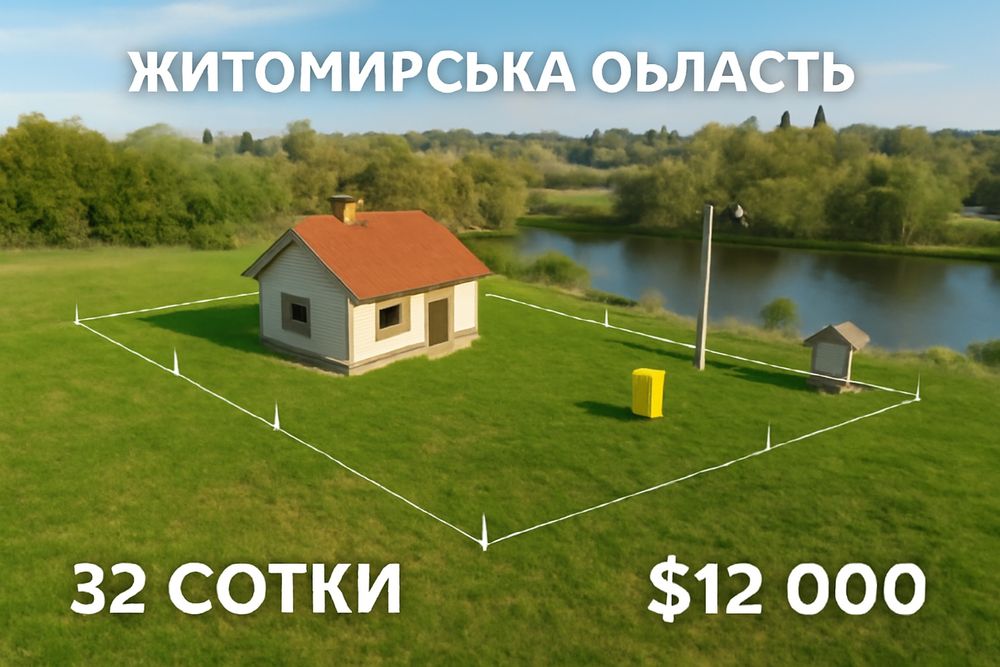 Продам землю Житомирська область