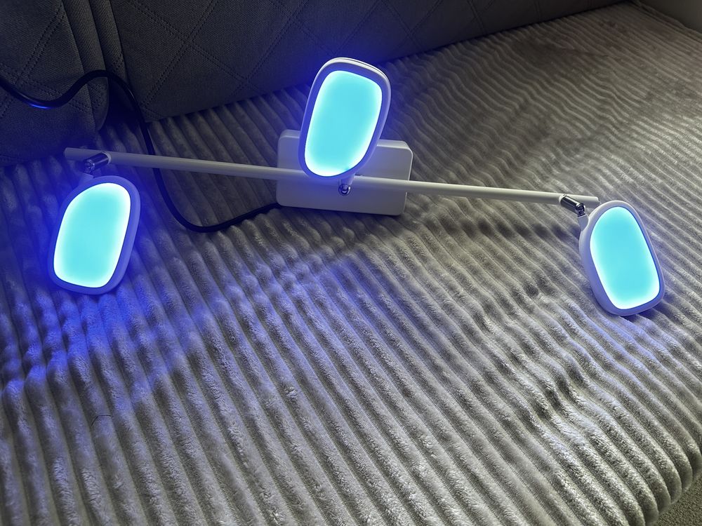 Lampa sufitowa rgb