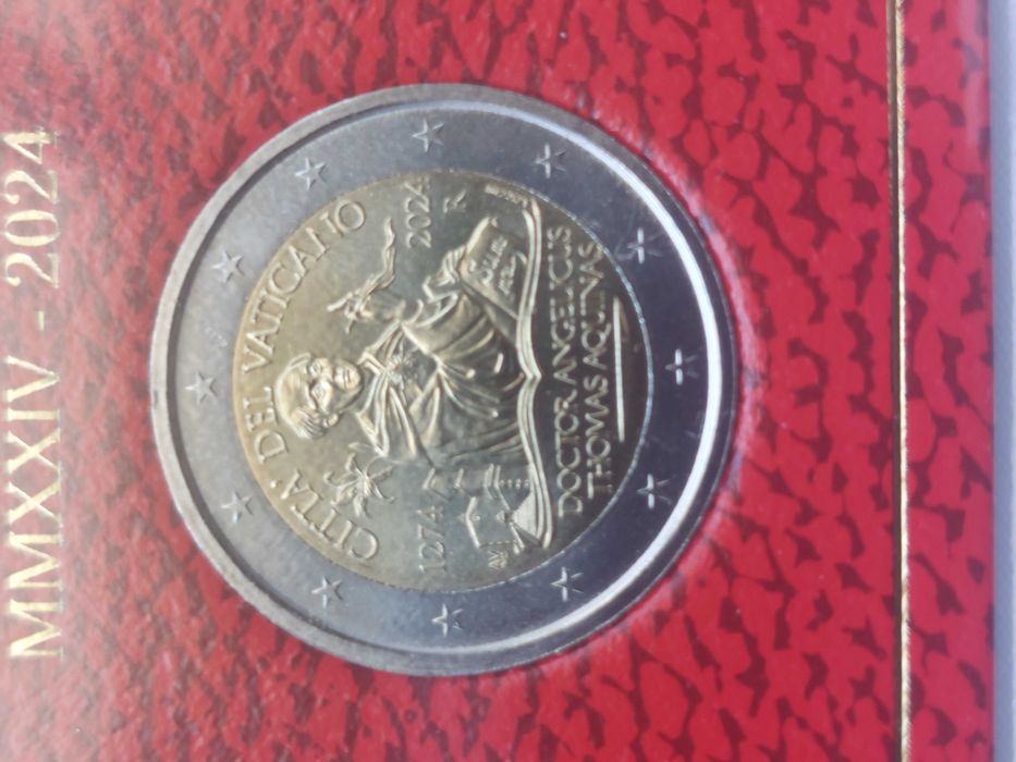 Moedas 2 euros Vaticano 2024