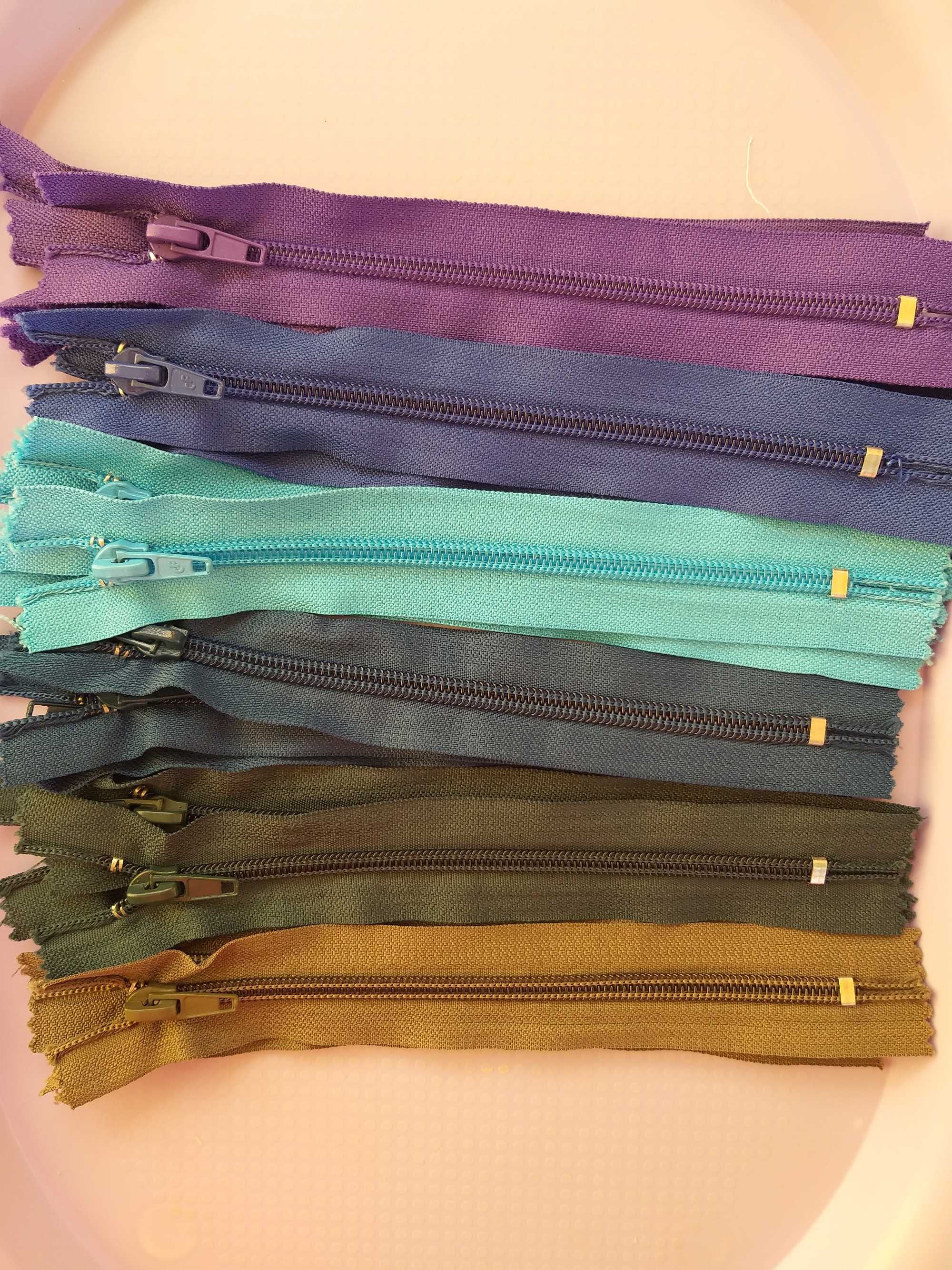 Fechos éclair, vários modelos, cores e tamanhos