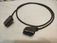 Prawdziwy antyk Kabel Euro - Euro, Scart - Scart 1,5m