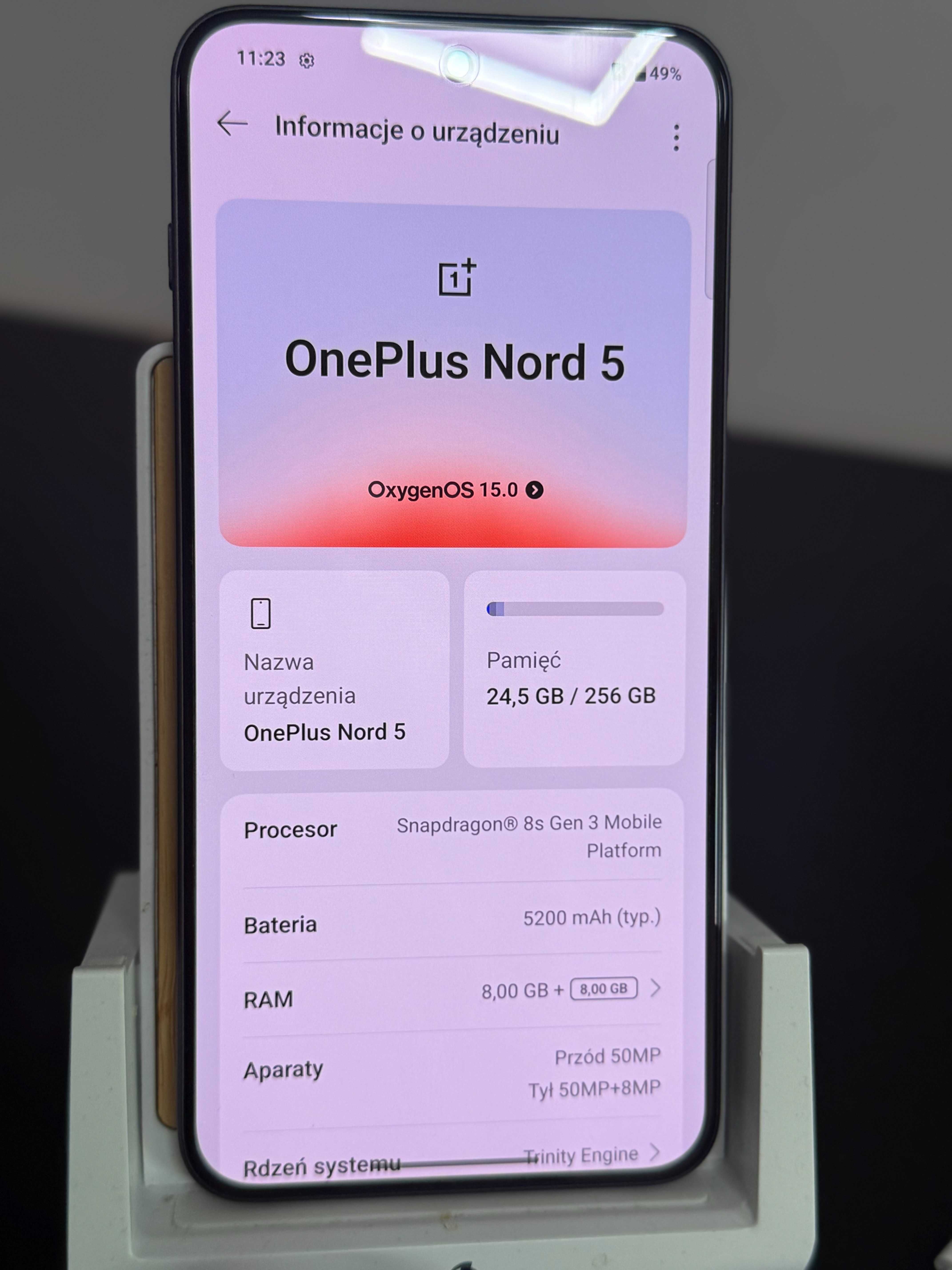 Telefon OnePlus Nord 5 8/256GB