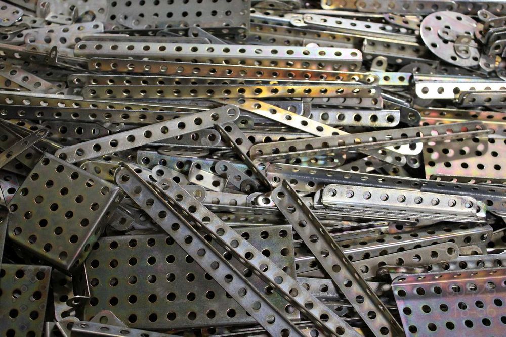 Мега-набор! Металлический конструктор №5, НОВЫЙ, 250+ дет.