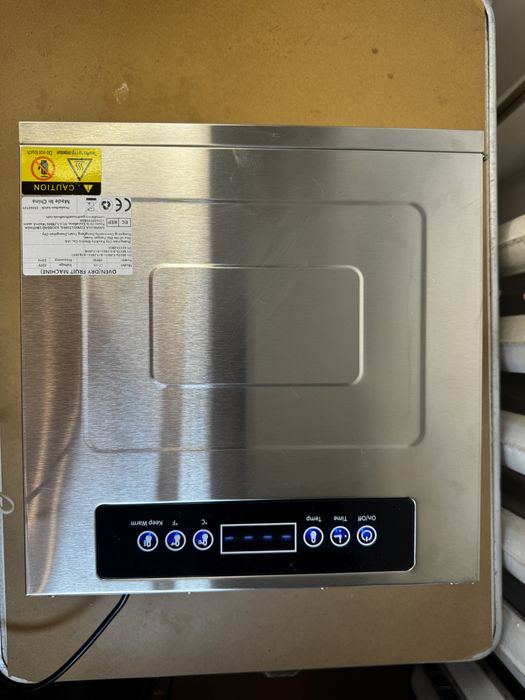 Сушарка для фруктів KWASYO 6 рівнів з нержавійки професійна