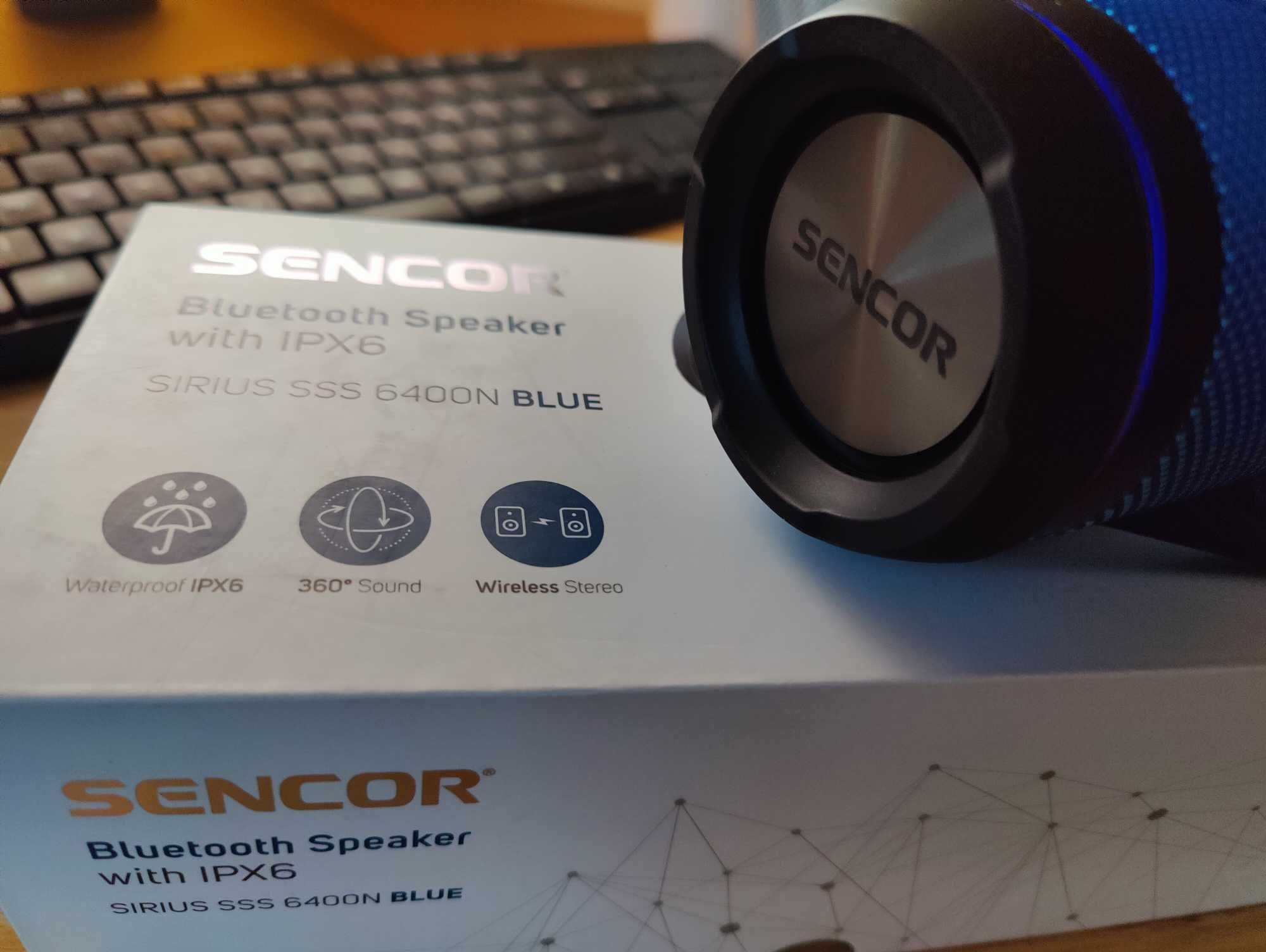 głośnik bluetooth z odpornością IPX6 Sencor Sirius Sss 6400N