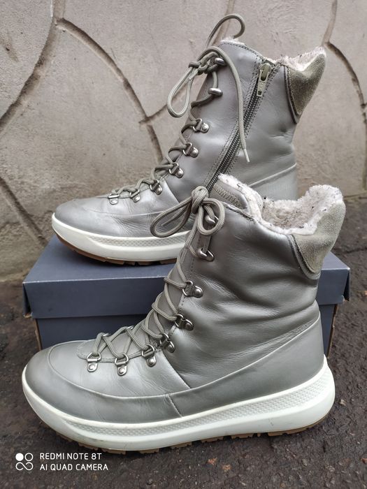 Ecco 39 36 38 ботинки на дівчинку зимові чоботи черевики сапоги ессо