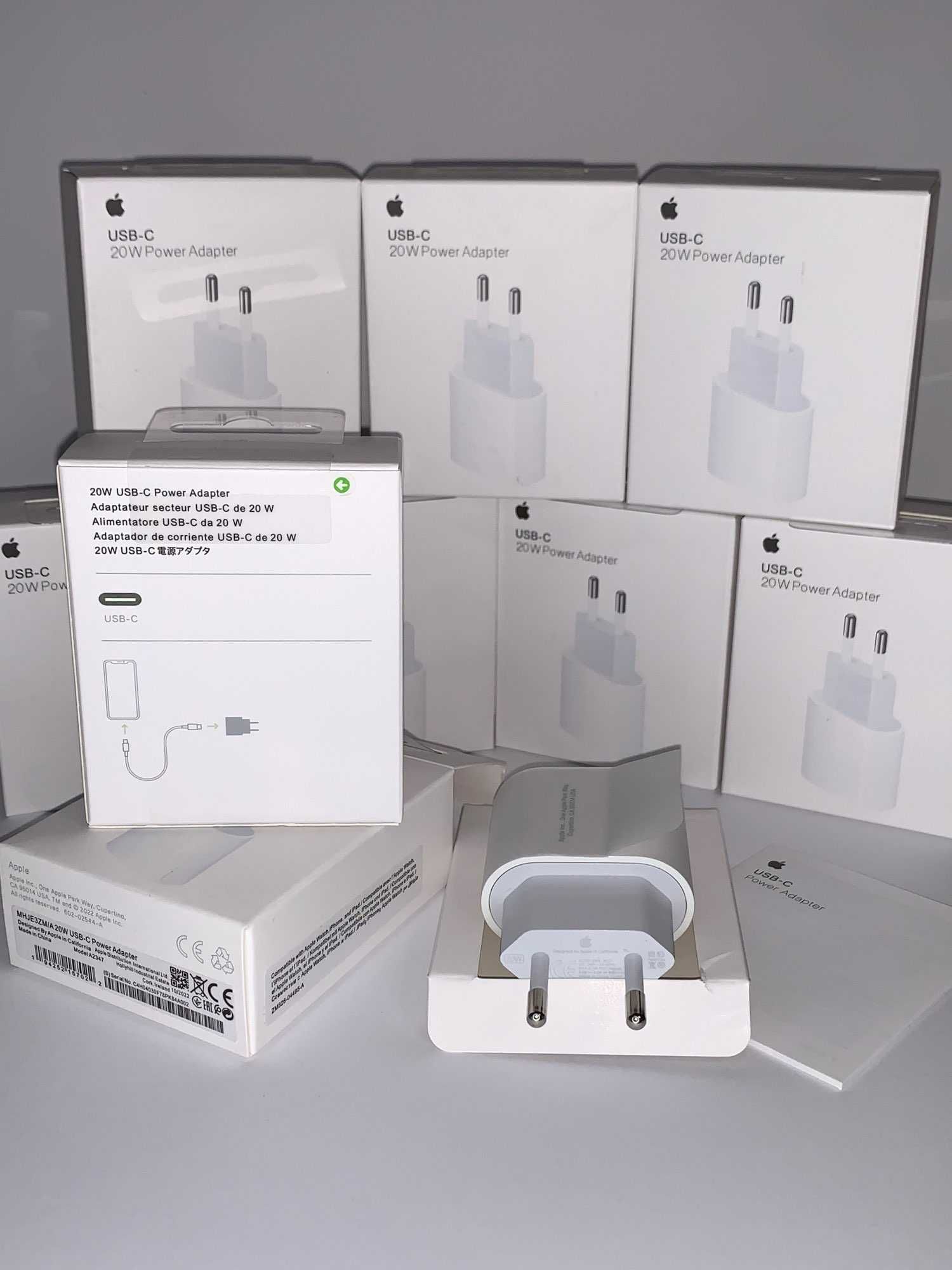 Apple Zasilacz 20W + Kabel Apple Lighting 1M USB-C / ORYGINAL