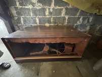 Duze terrarium w dobrym stanie 140x80x60