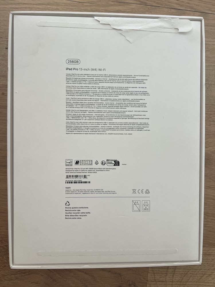 Vendo caixa Ipad Pro