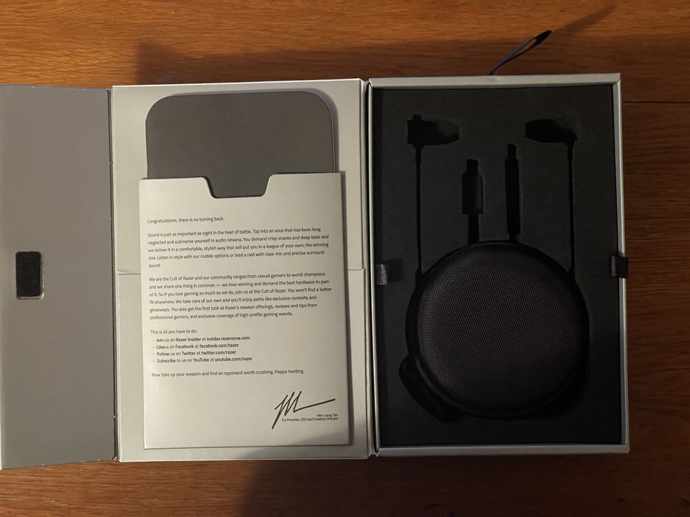 Razer hammerhead mercury for ios