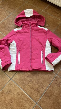 Różowa kurtka narciarska roz S M