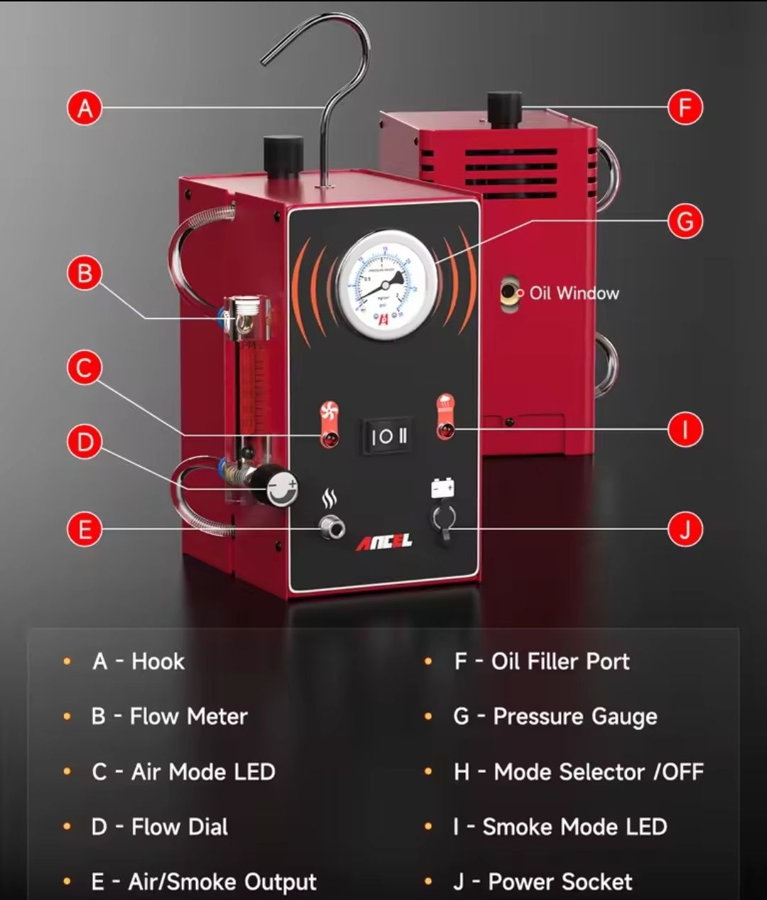 Дымогенератор ANCEL S300