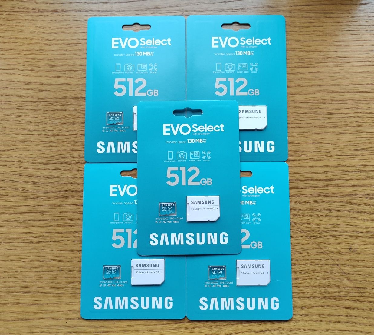 Карта памяти Samsung EVO Select 512 GB MB-ME512KA Nintendo Steam GoPro