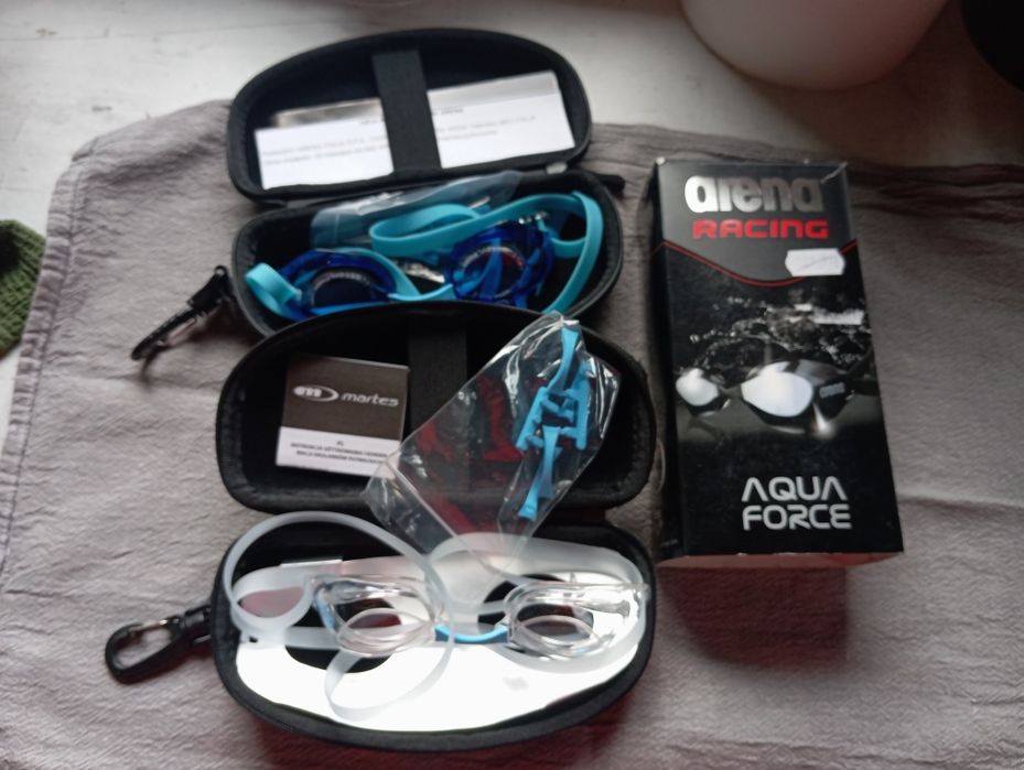 Okularki NOWE do pływania ARENA RACING Aqua Force. Lublin