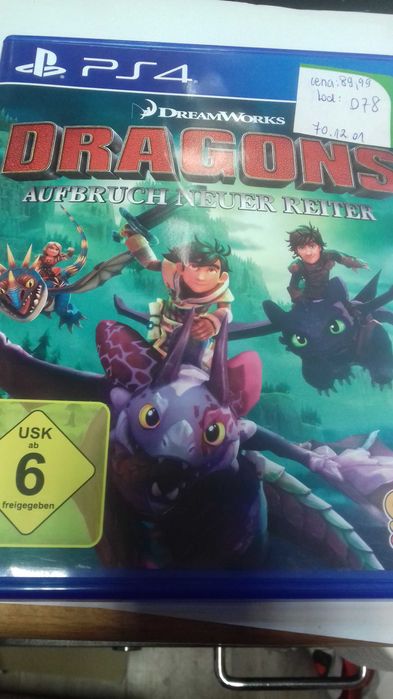 Dreamworks Dragons Dawn Of New RIders PS4, jak wytresować smoka ps4