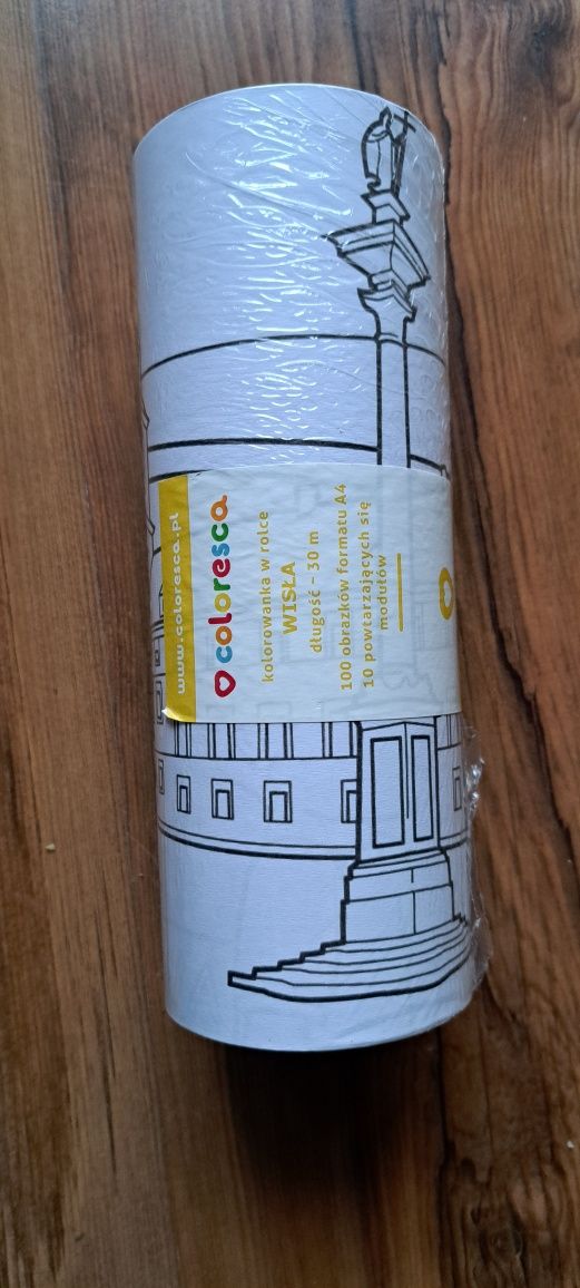 Kolorowanka długa 30 m  Coloresca -Wisła
