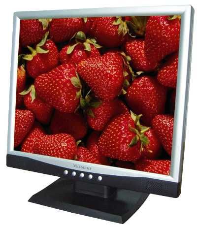 MONITOR 17" Yüsmart 178QPD-B 1280x1024 75Hz D-sub (wbudowane głośniki)