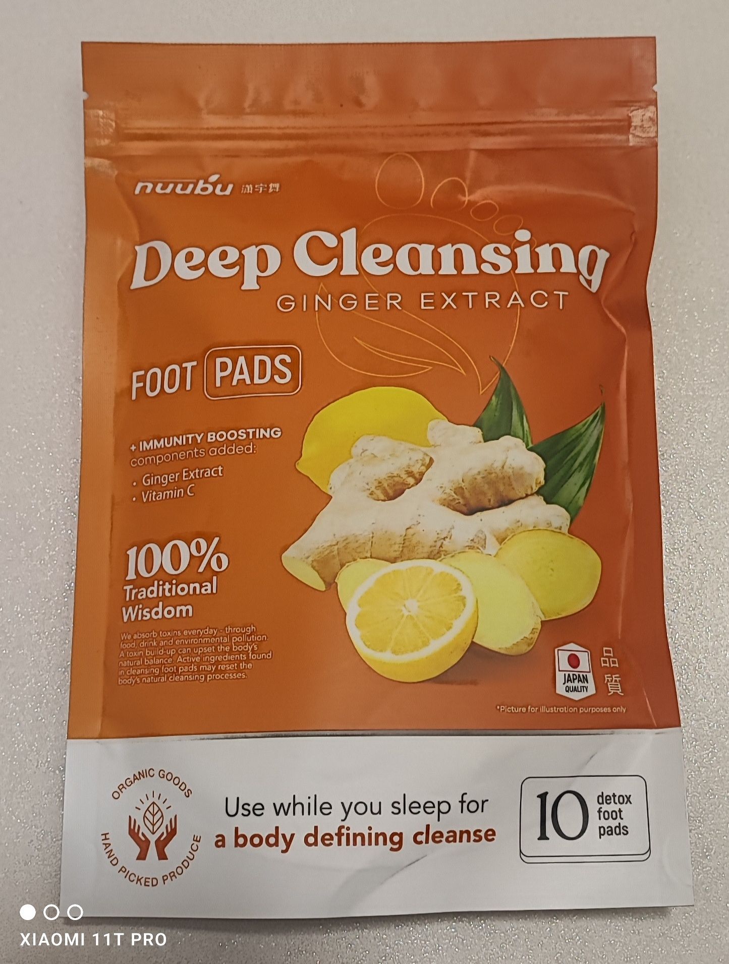 Plastry deroksycyjne Deep cleaning foot pads imbir