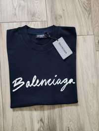 BALENCIAGA świetny męski T-shirt rozmiar L