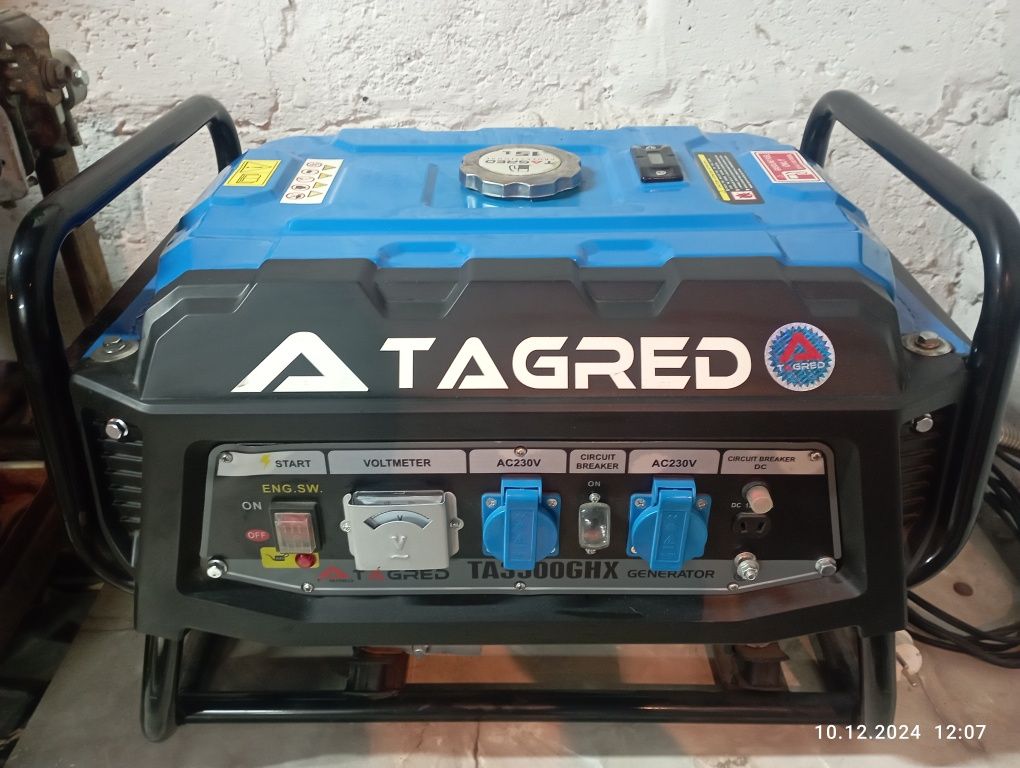 Генератор бензиновий Tagred TA3500GHX, 3500 Вт