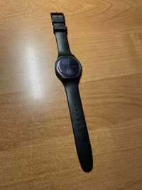 Zegarek swatch - czarny z datownikiem
