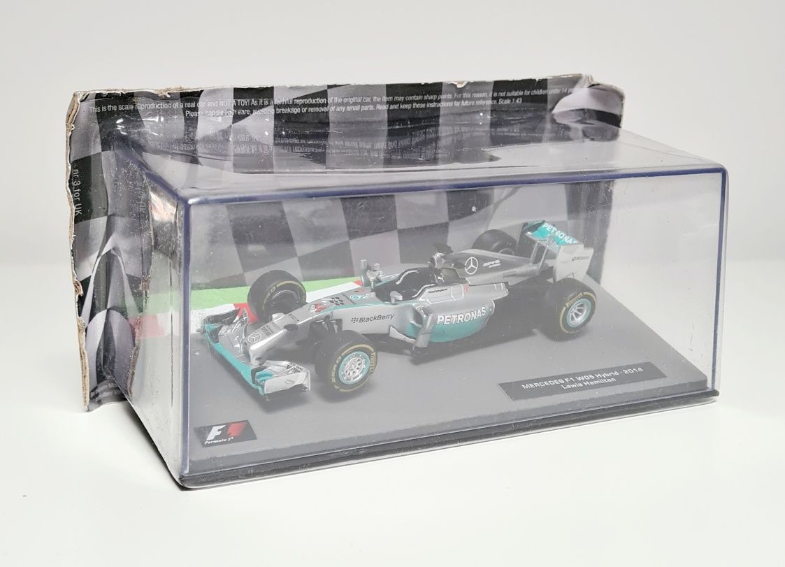 Nowy F1 Mercedes W05 Hybrid Lewis Hamilton Formula 1 model