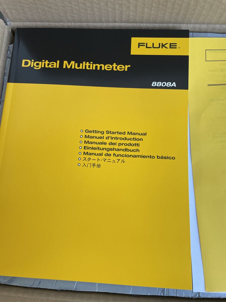 FLUKE 8808A - Multimetro Digital - NOVO