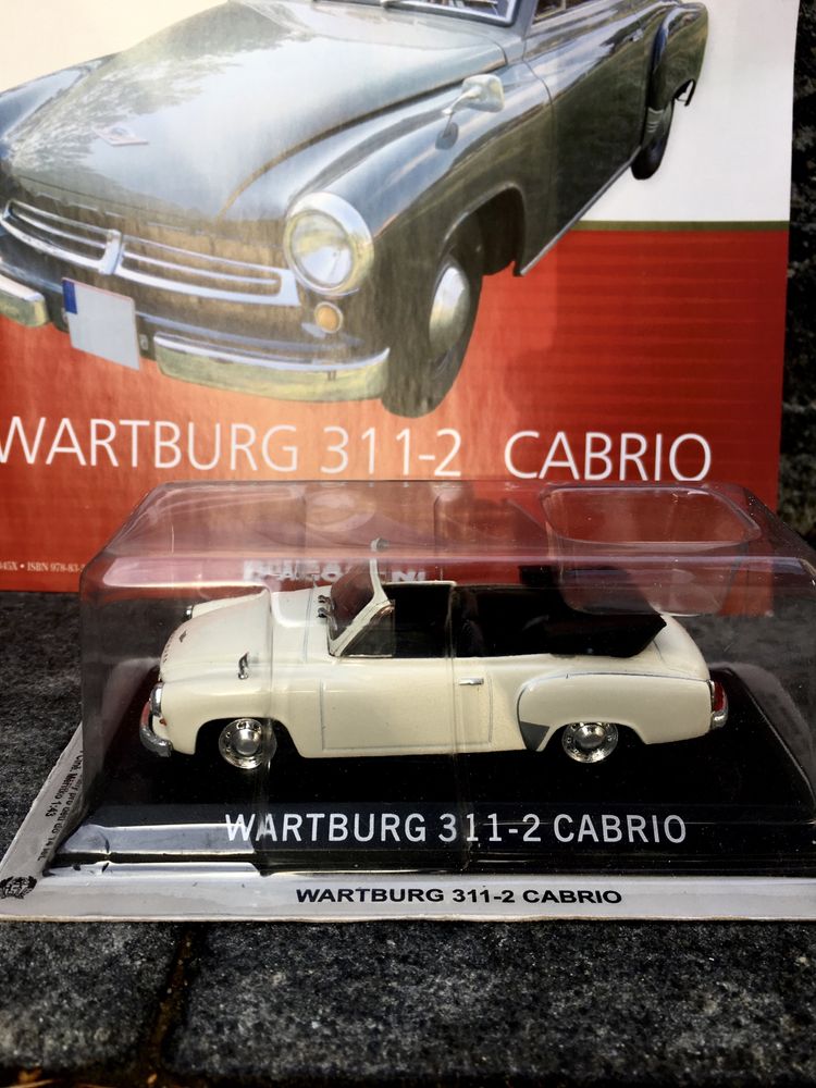 Czasopismo- WARTBURG 311-2 CABRIO-auta PRL,model,autka,kolekcja