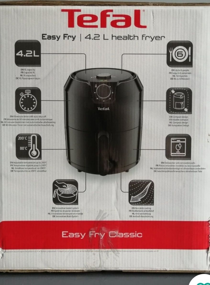 TEFAL Frytkownica beztłuszczowa