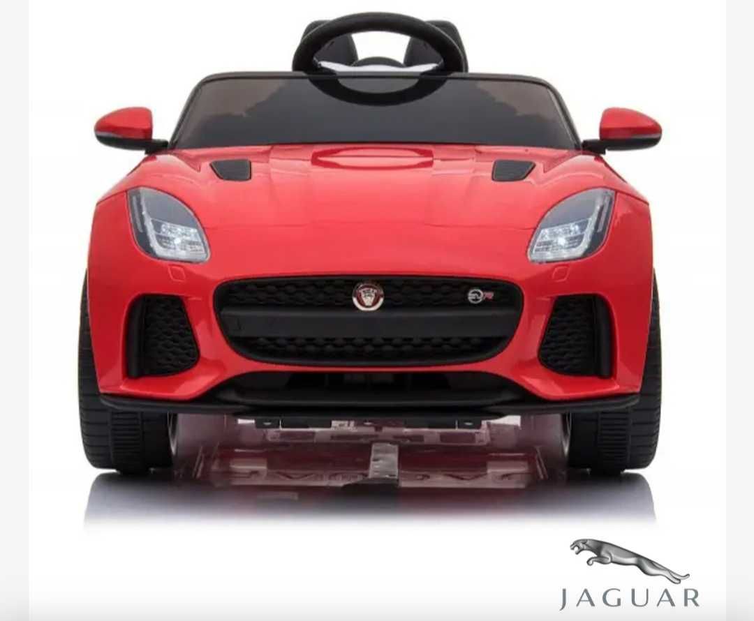 Vendo carro jaguar de criança vermelho novo 2 assentos e com comando