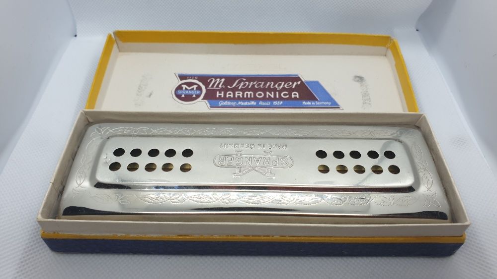 Harmonijka harmonica (C, G) firmy M. Spranger, niemiecka, klasyk