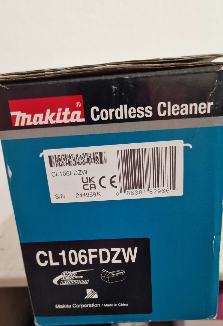 Пилосос акумуляторний Makita [CL106DZW]