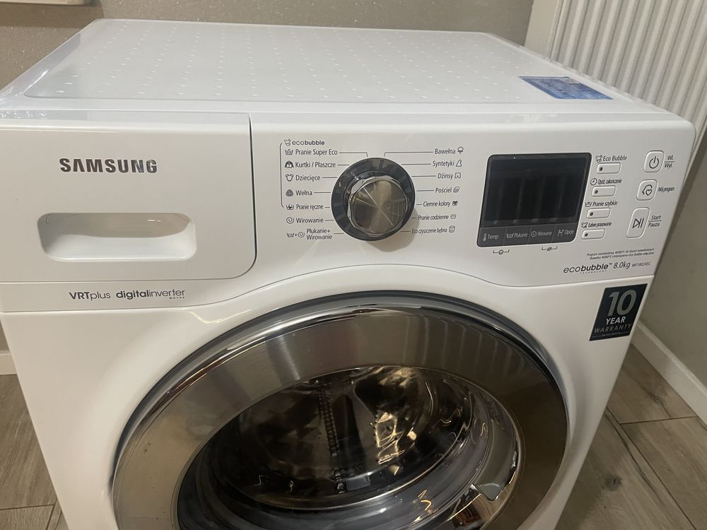 Pralka SAMSUNG WF1802XEC 8kg eco bubble slim