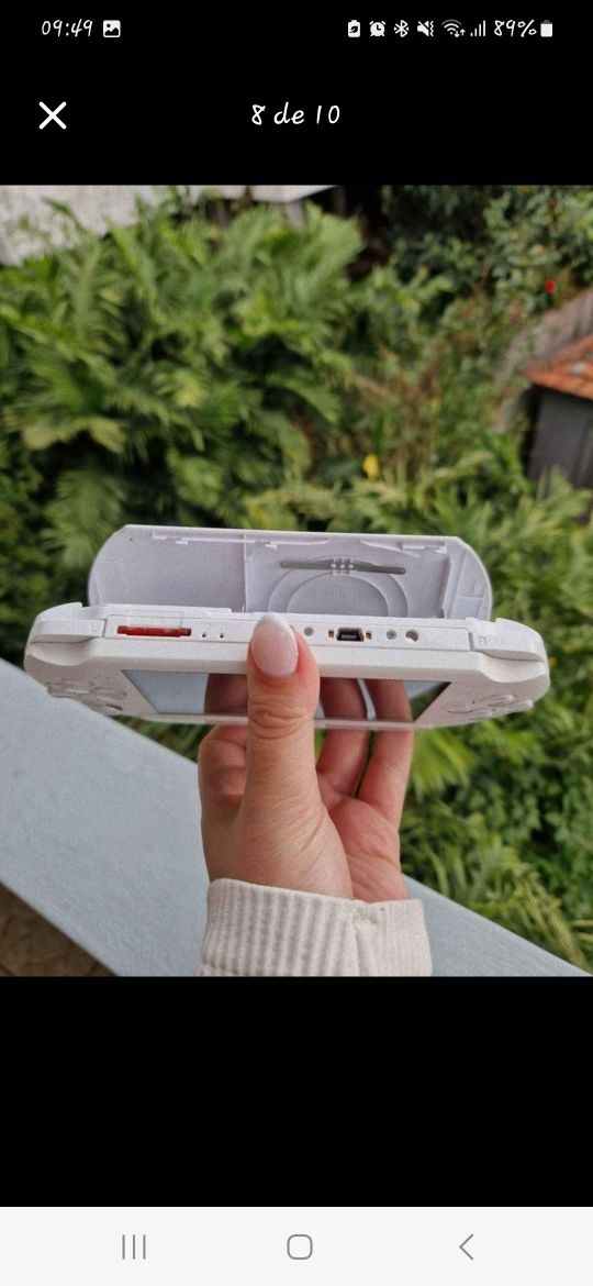 PSP Branca Lite ( vendo jogos à parte 10 euros cada)