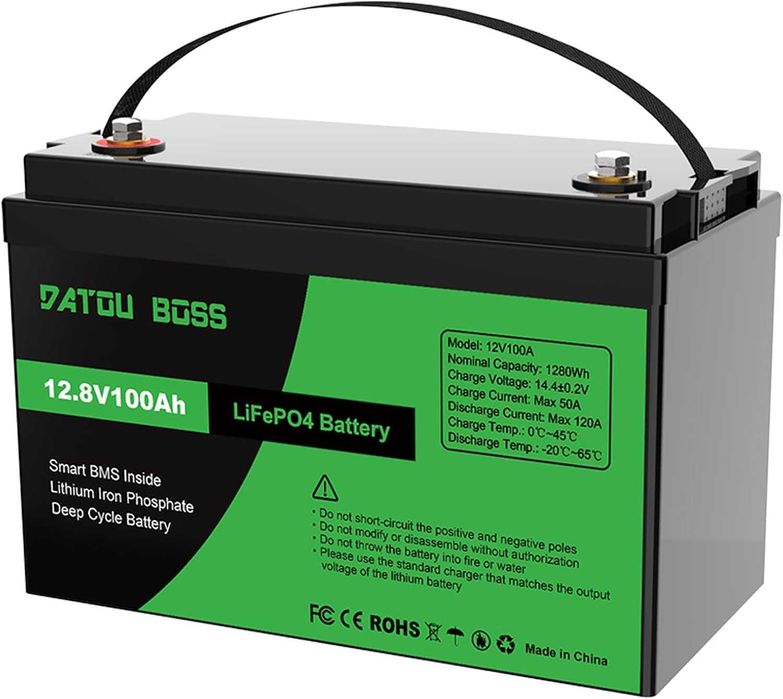 Акумулятор DATOUBOSS 12V 100Ah LiFePO4