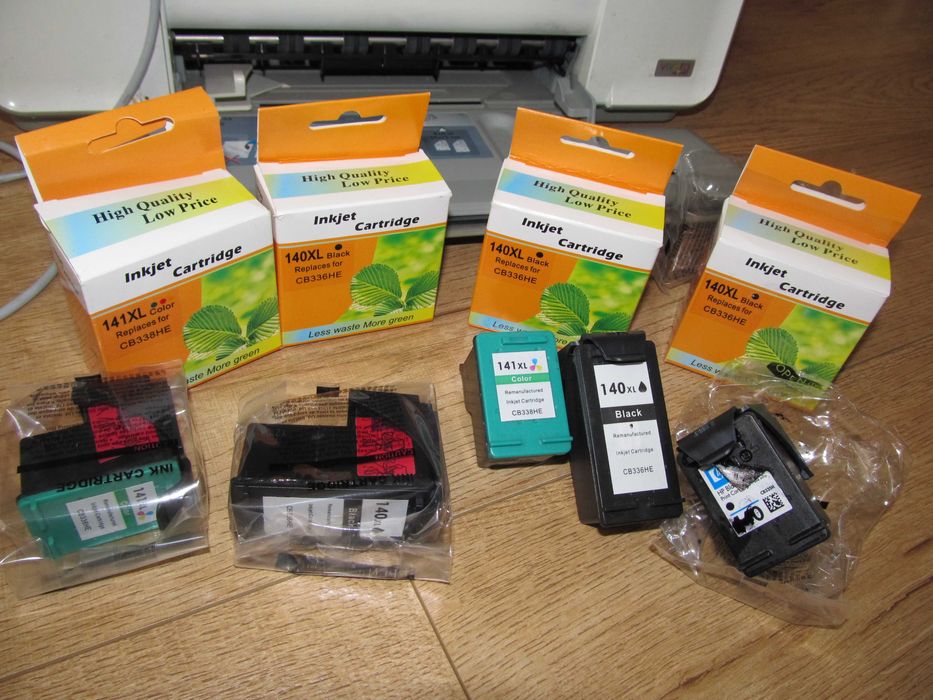 Картриджі HP C4283 Photosmart 140XL+ 141XL