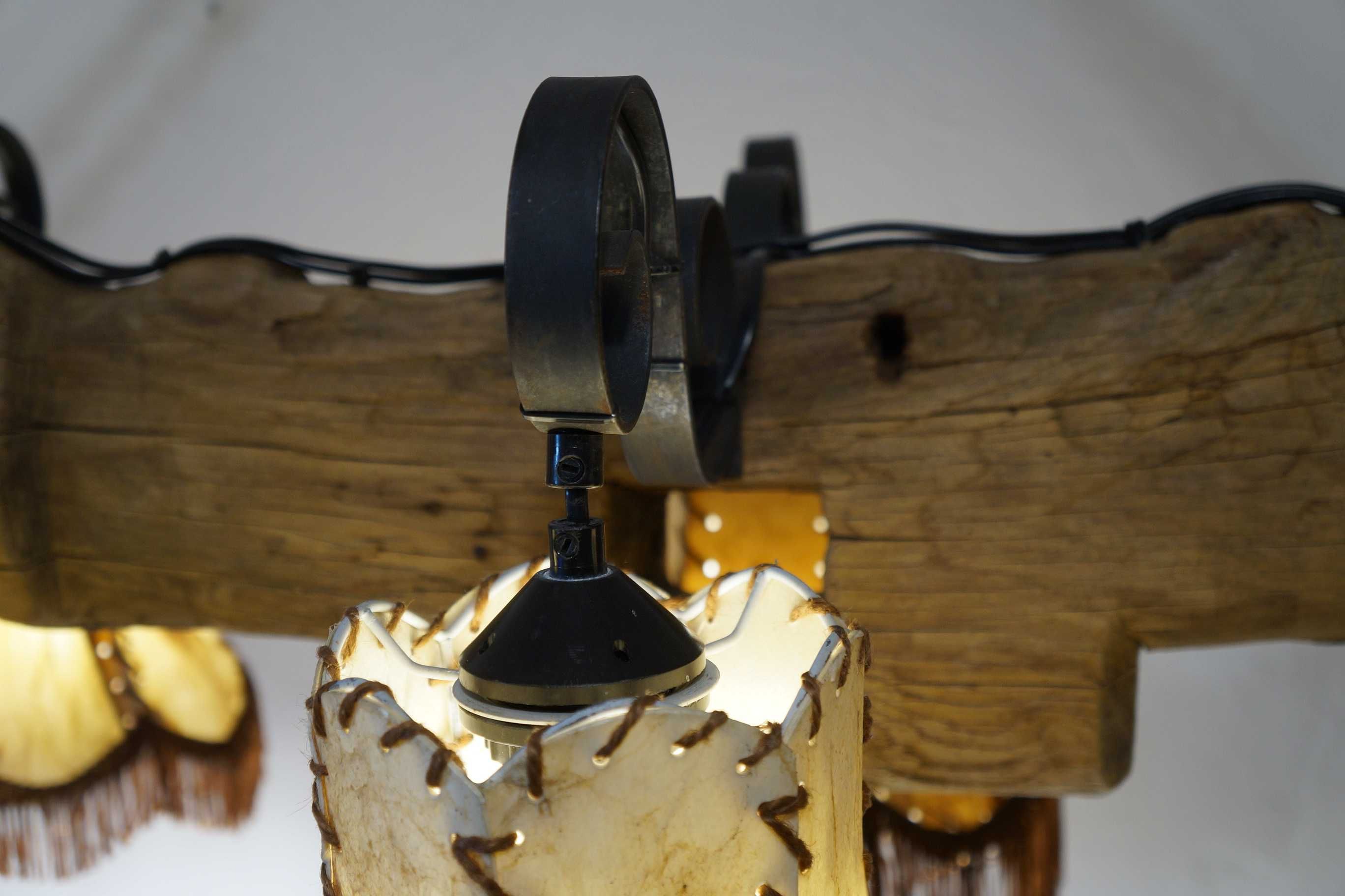 Stara Lampa Żyrandol kuty
