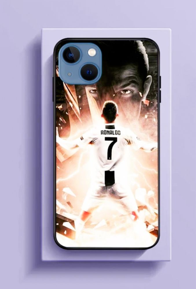 Cristiano Ronaldo Etui na iPhone 14, 13, 12, 11, Mini, Pro, Pro Max