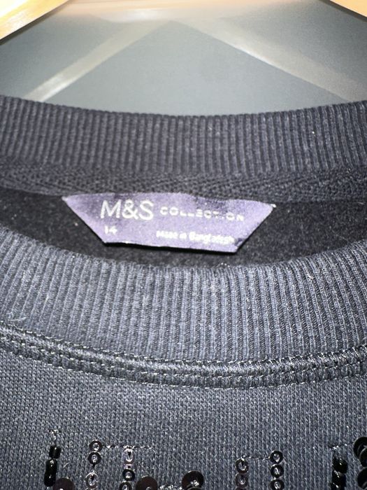 Толстовка жіноча в паєтки, розмір l, xl