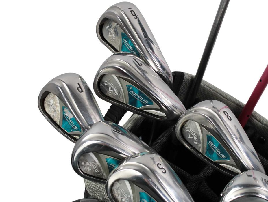 Zestaw damski Callaway ROGUE kije golfowe do golfa Solaire Wilson XR