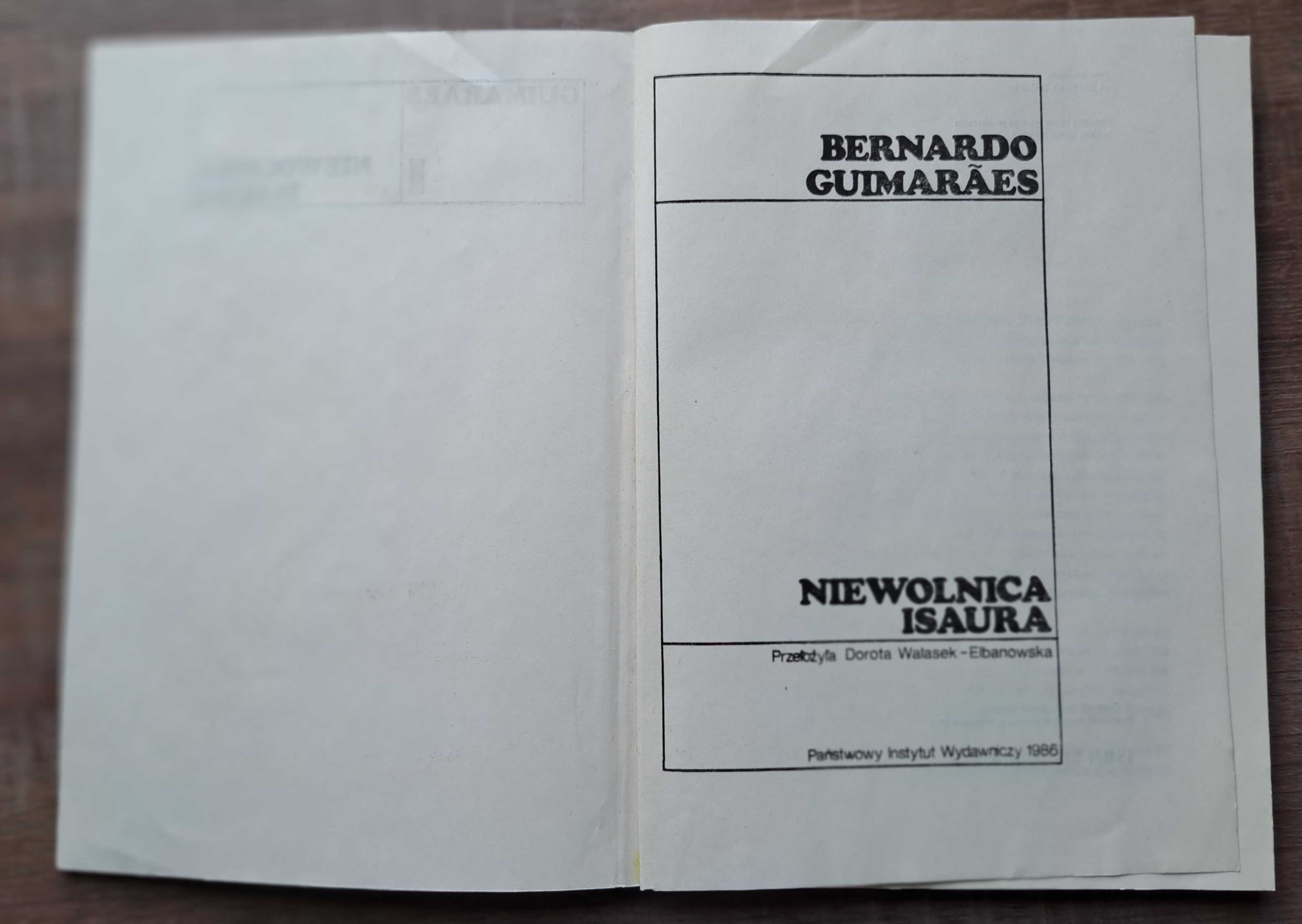 Niewolnica Isaura - Bernardo Guimaraes - Książka
