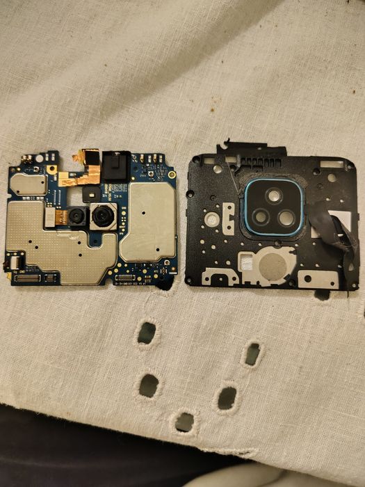 Motorola E7 Plus płyta główna + osłona